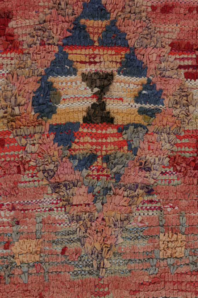Vintage Moroccan Geometric Rug