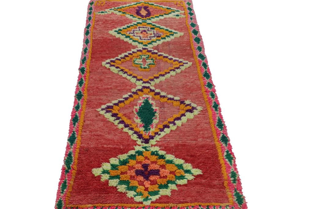 Vintage Moroccan Runner Rug