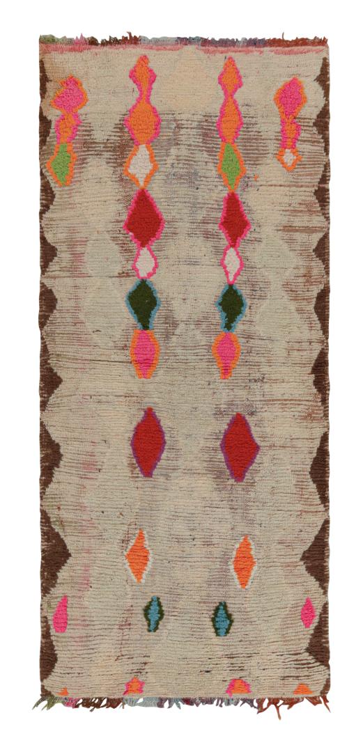 Vintage Moroccan Runner Rug