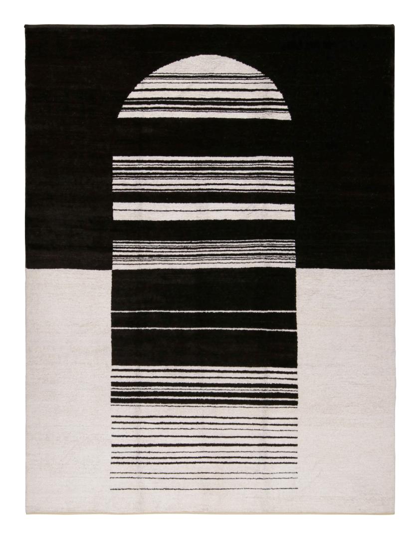 Abstract Geometric Rug “Gateway to Heaven”