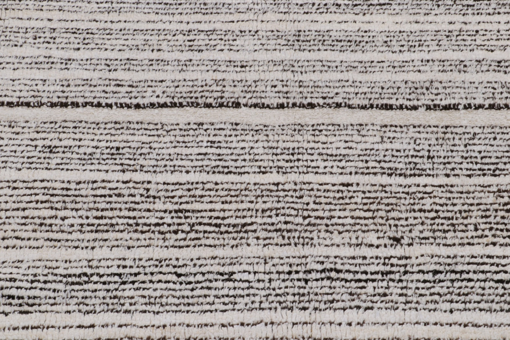 Contemporary Rug with Stripes and Gradation “Sky”
