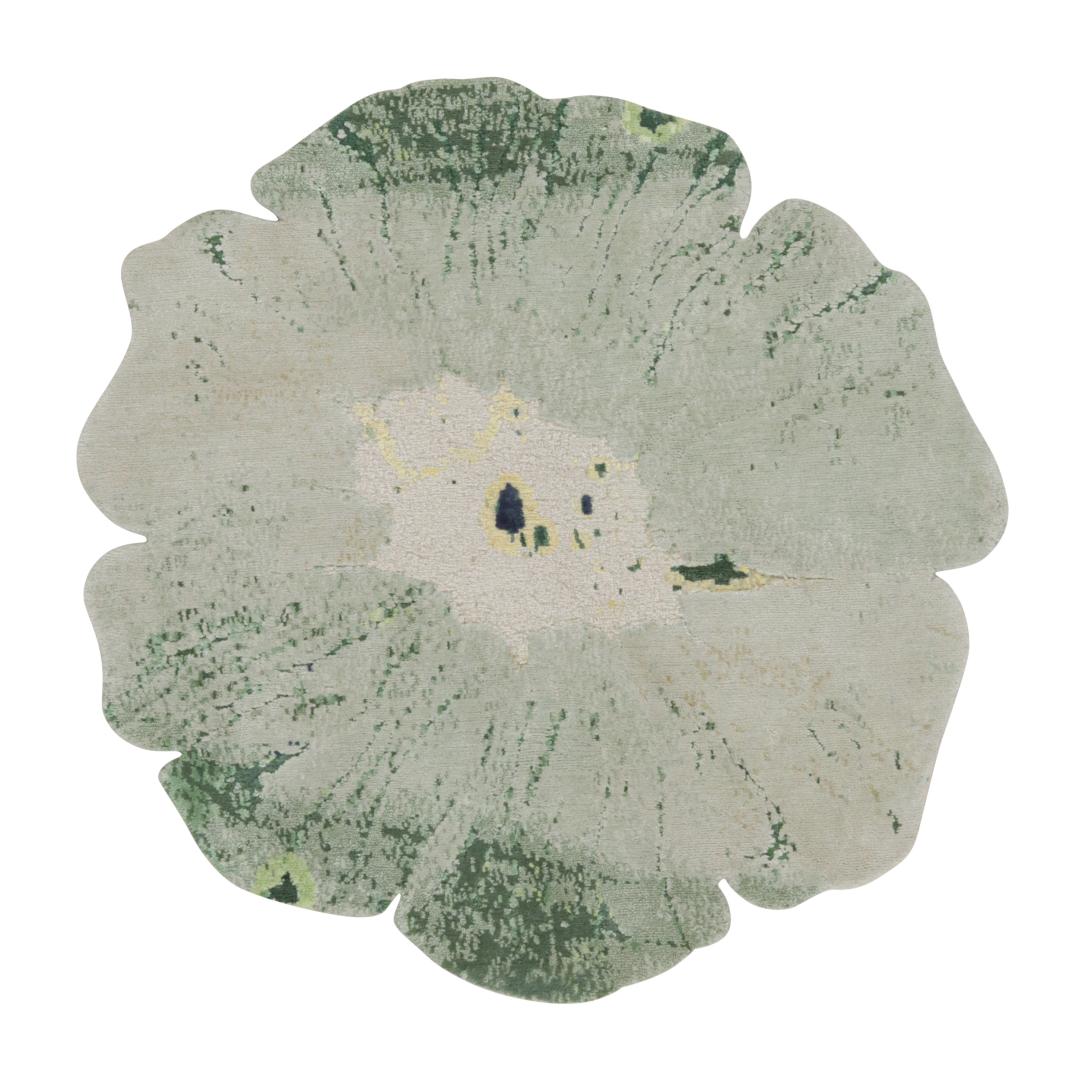 Contemporary Abstract Shaped Rug