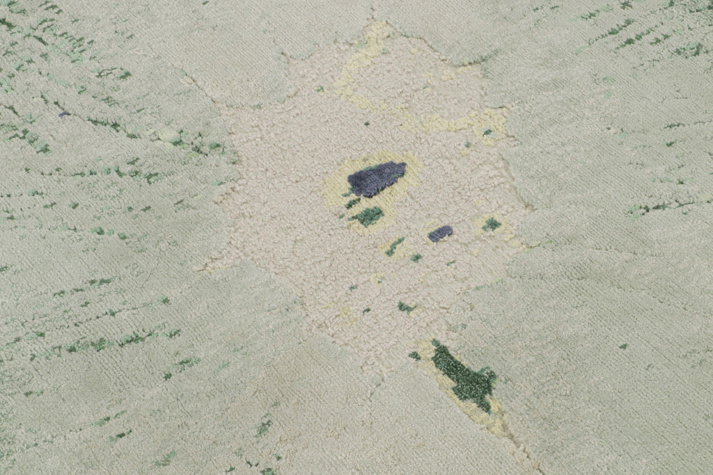 Contemporary Abstract Shaped Rug