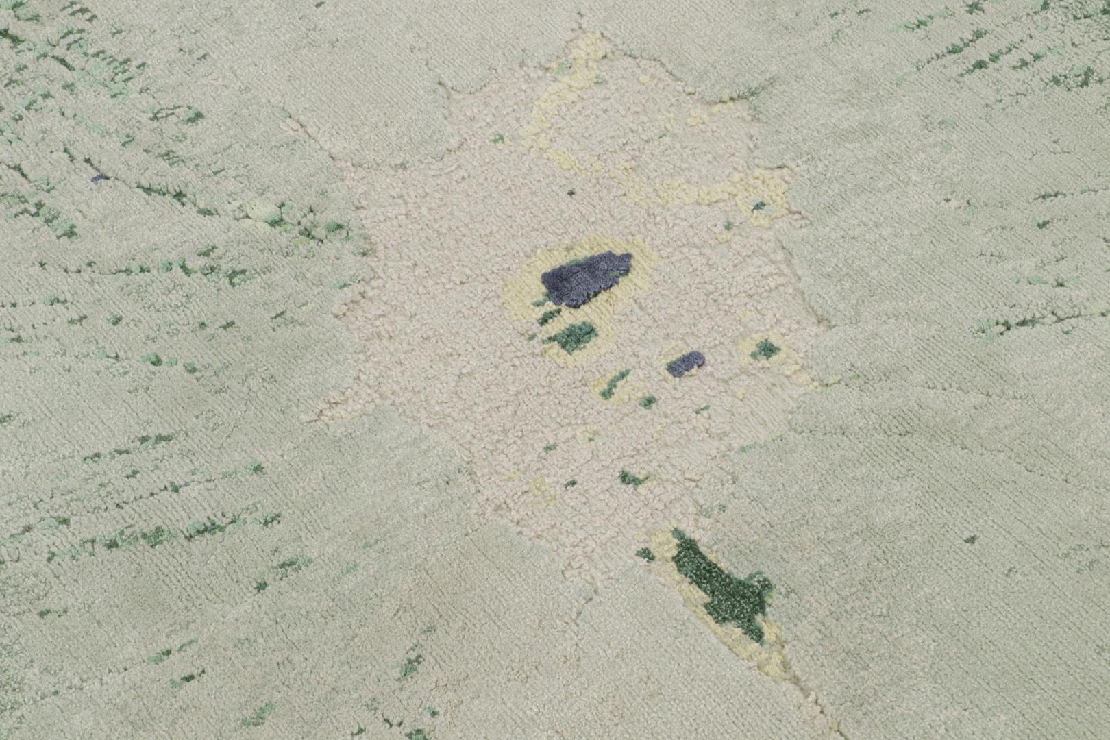 Contemporary Abstract Shaped Rug