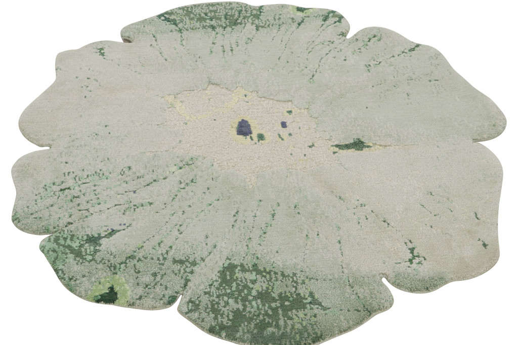 Contemporary Abstract Shaped Rug