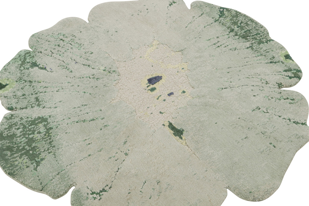 Contemporary Abstract Shaped Rug