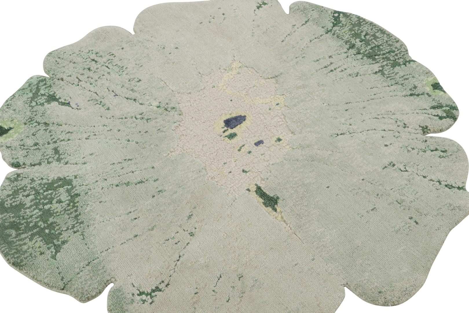 Contemporary Abstract Shaped Rug