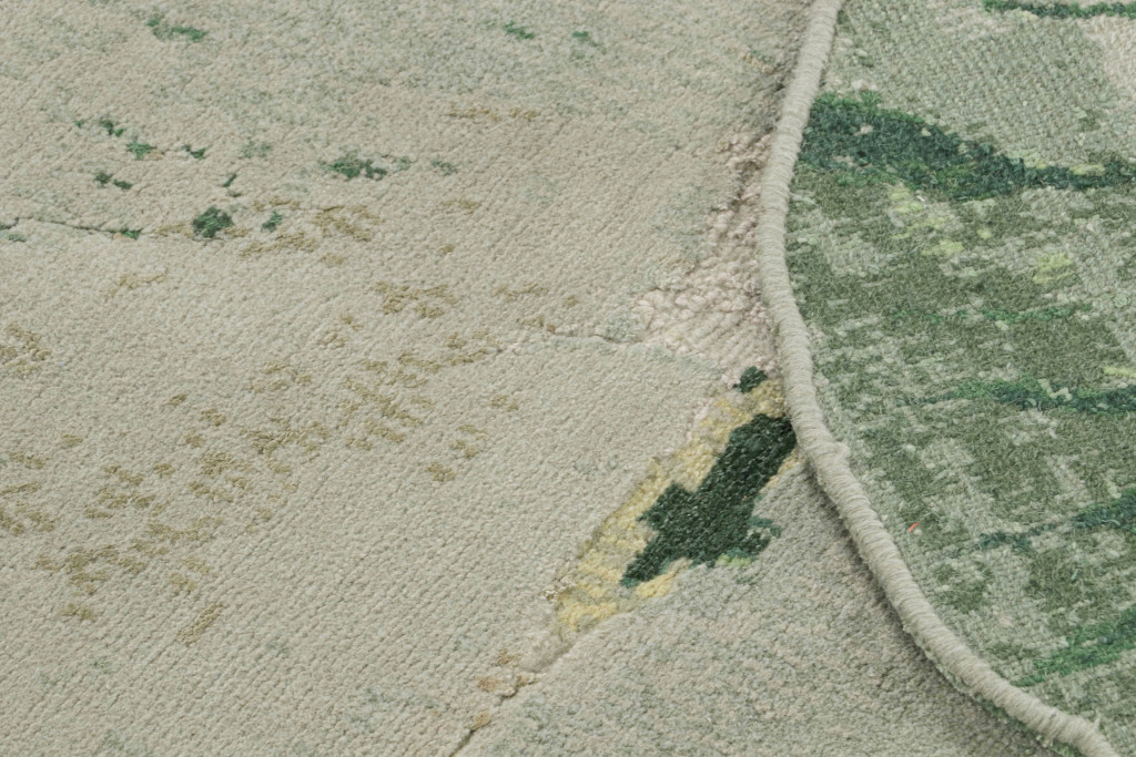 Contemporary Abstract Shaped Rug