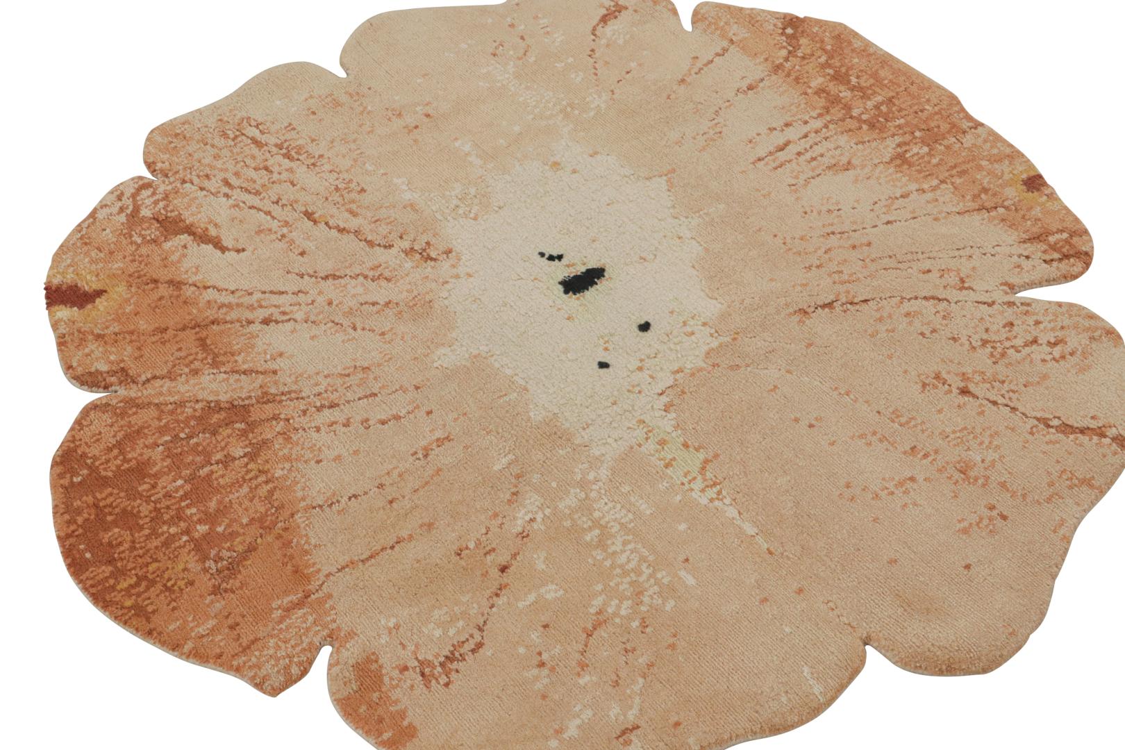 Contemporary Abstract Shaped Rug