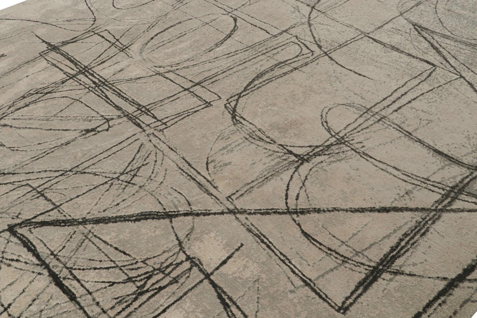 Modern Abstract “Library of Forms” Rug