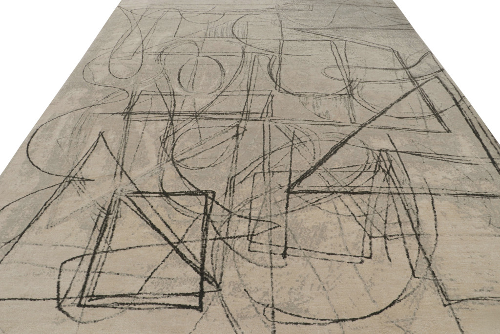 Modern Abstract “Library of Forms” Rug