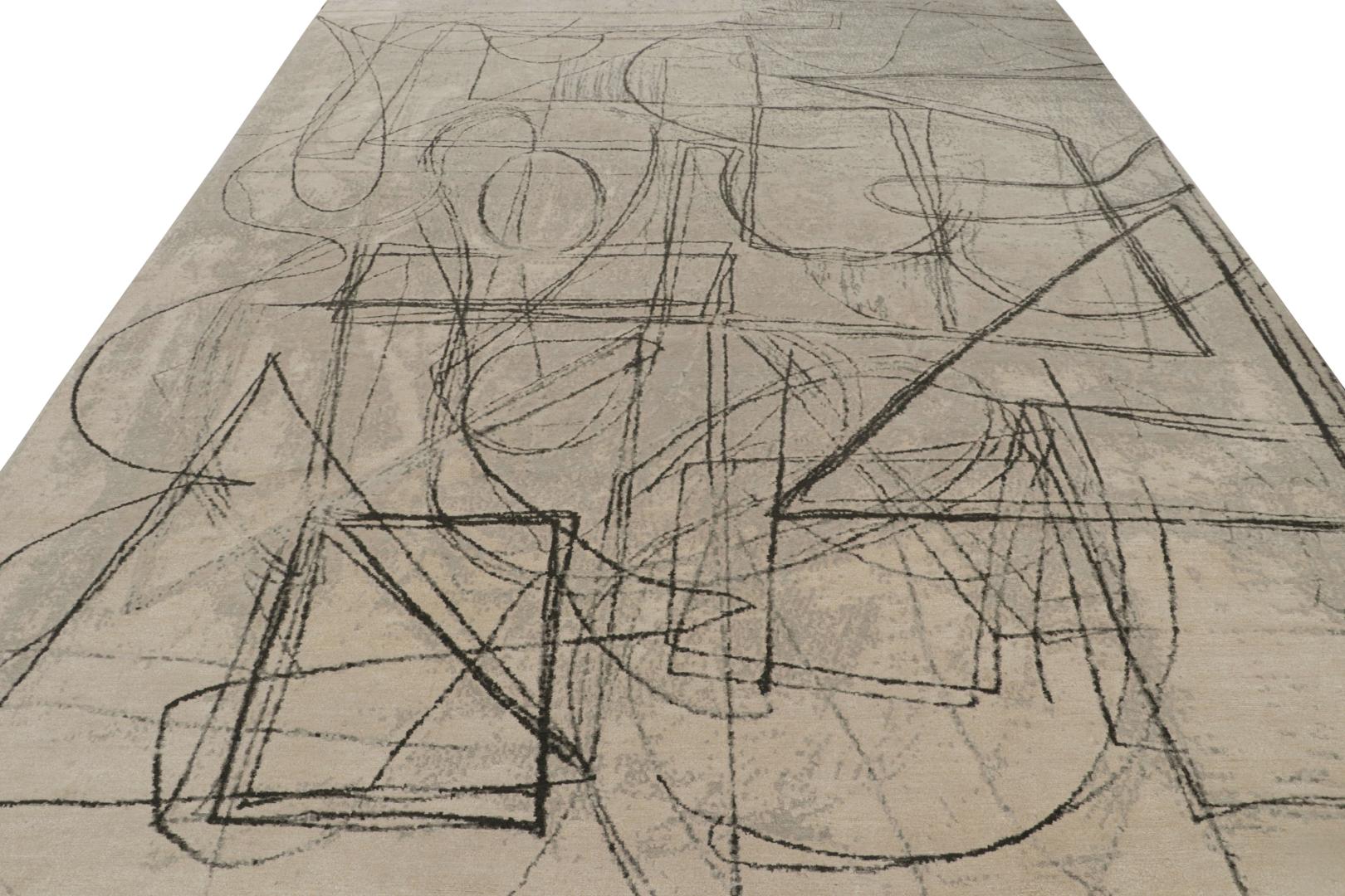 Modern Abstract “Library of Forms” Rug