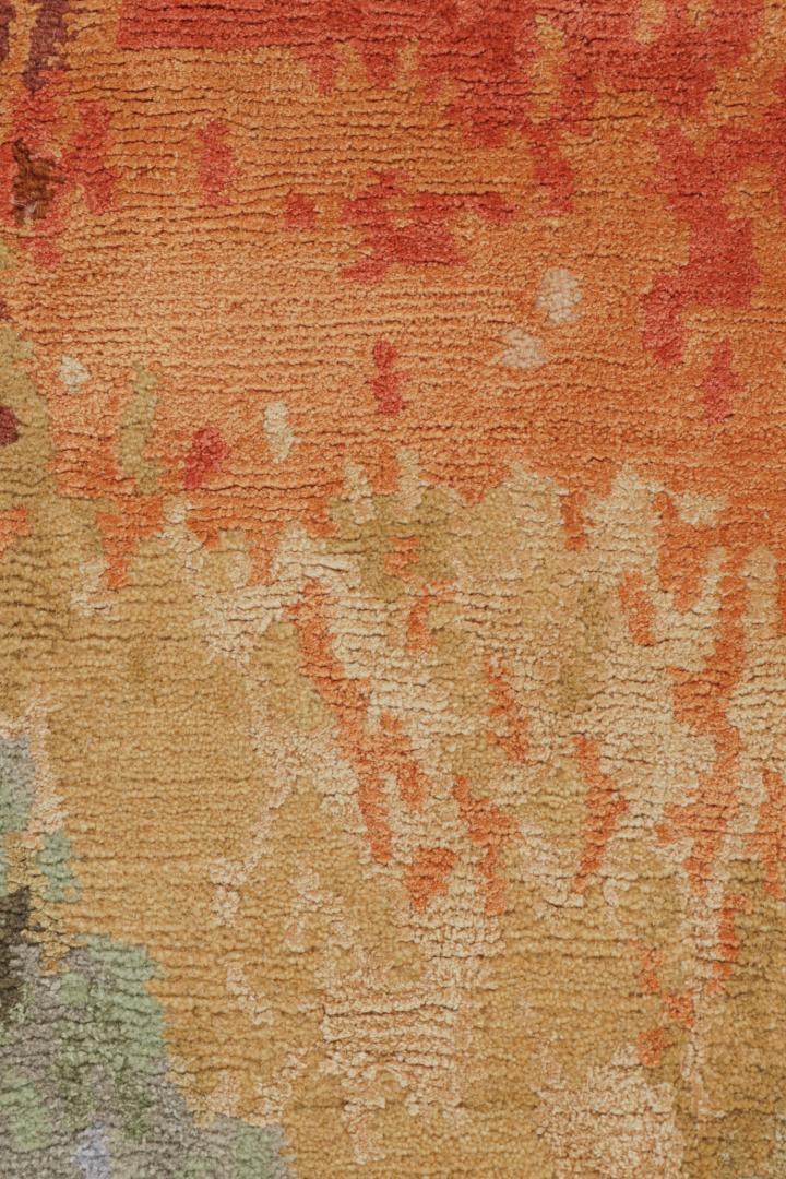 Modern Abstract Rug “Monsoon”