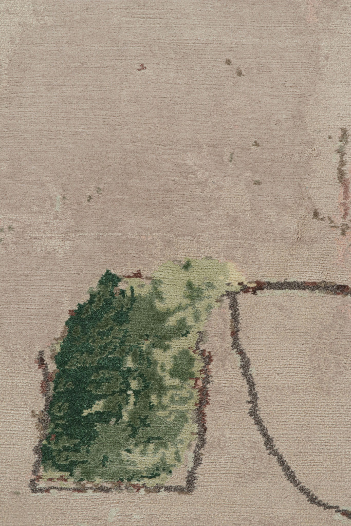 Modern Abstract “The Bloom & The Thorns” Rug