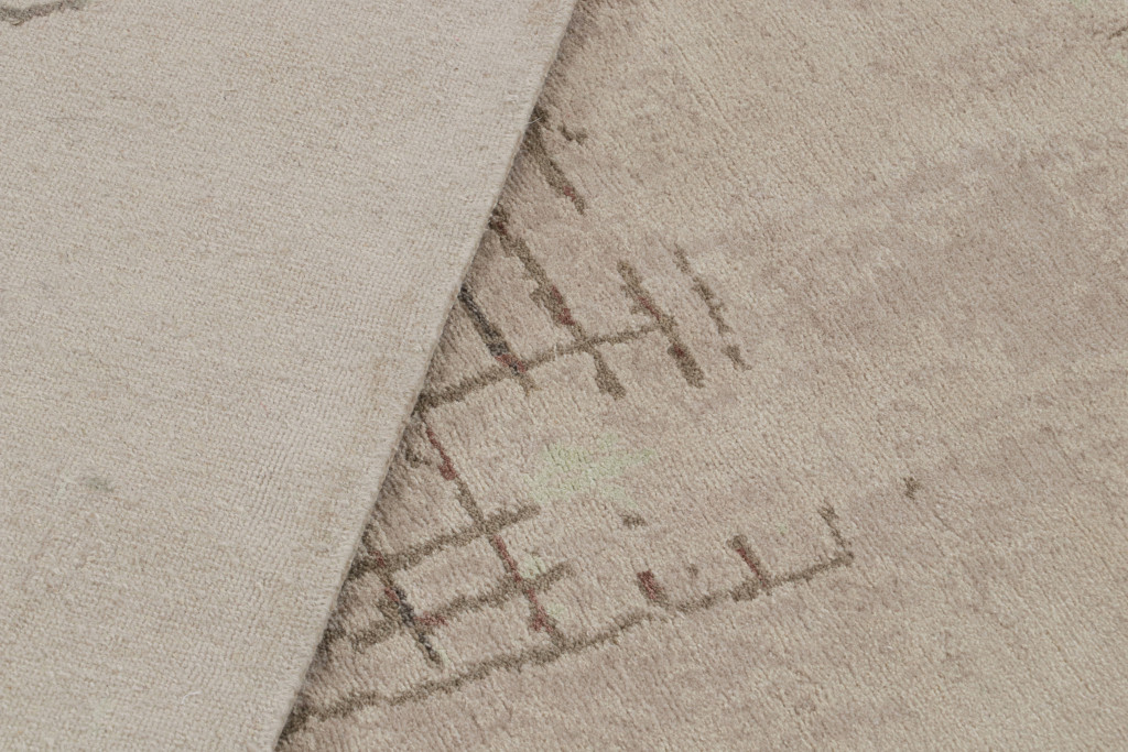 Modern Abstract “The Bloom & The Thorns” Rug