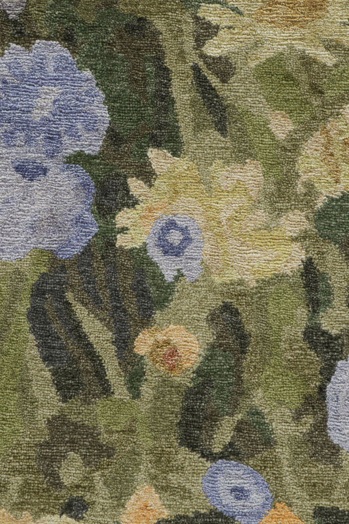 Modern Botanical Rug