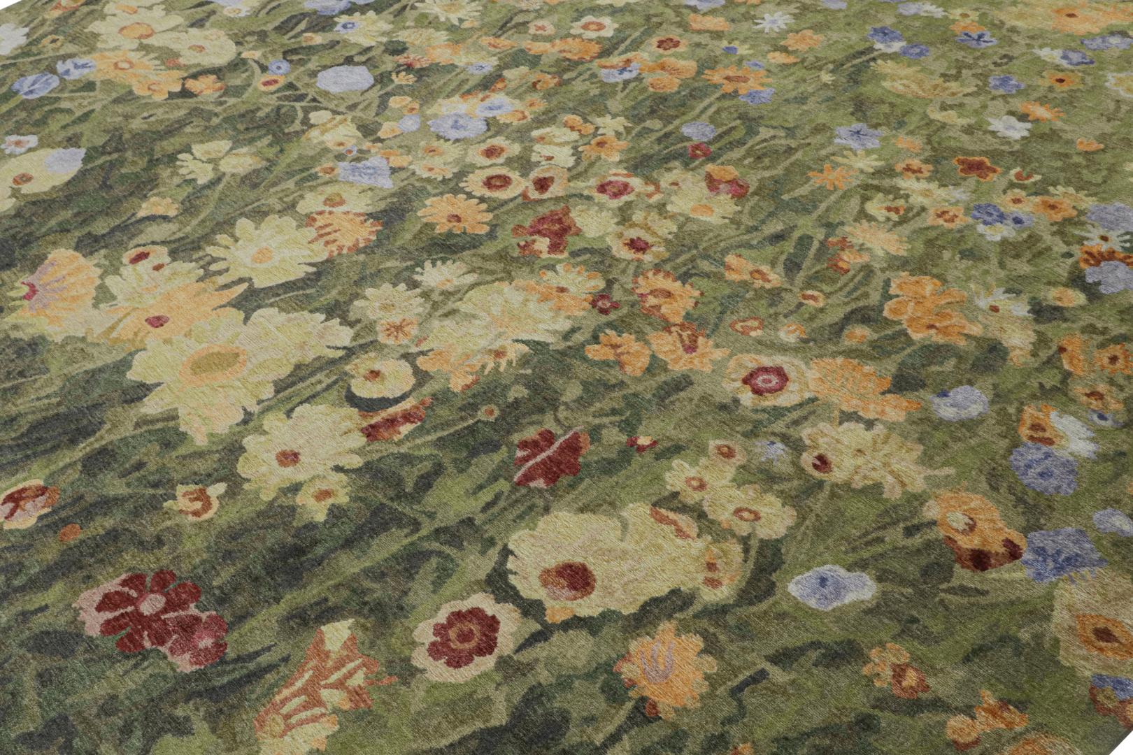 Modern Botanical Rug