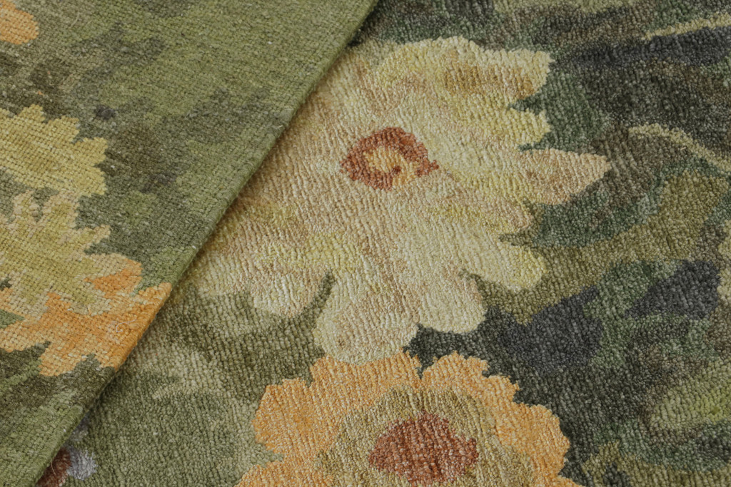 Modern Botanical Rug