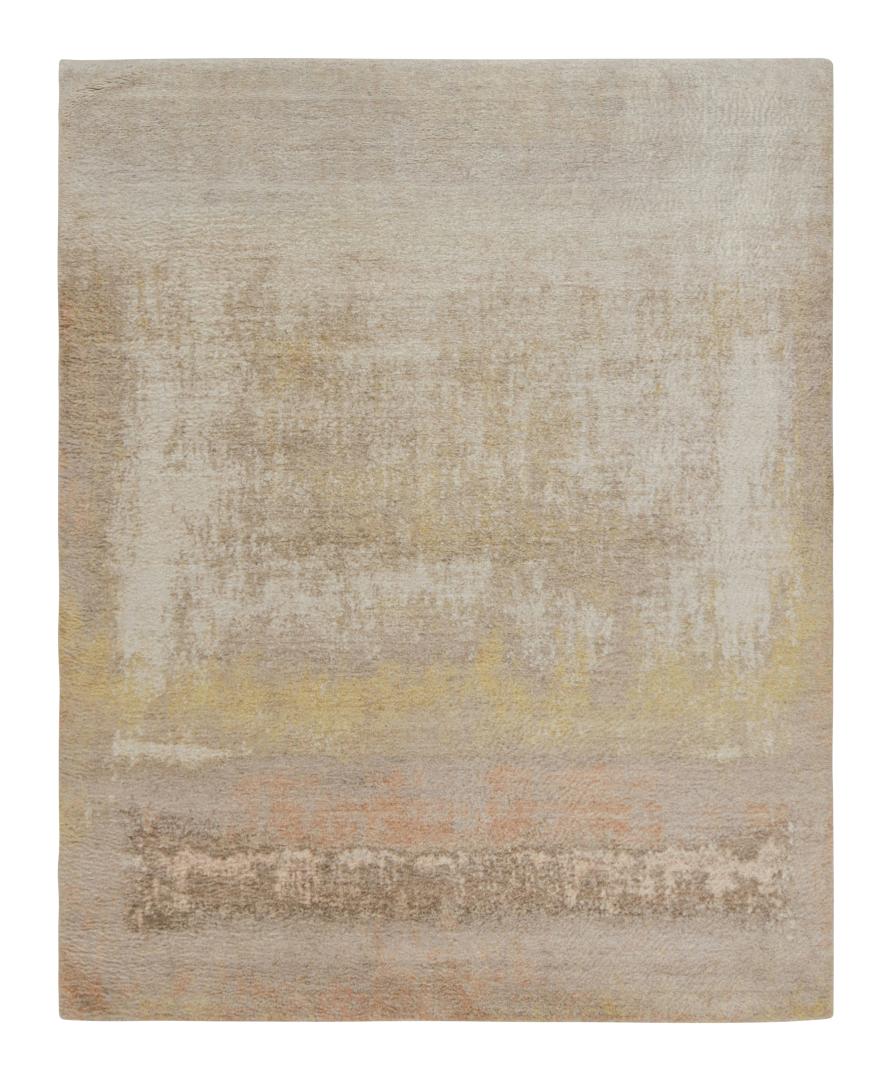Modern Textural High Pile Rug