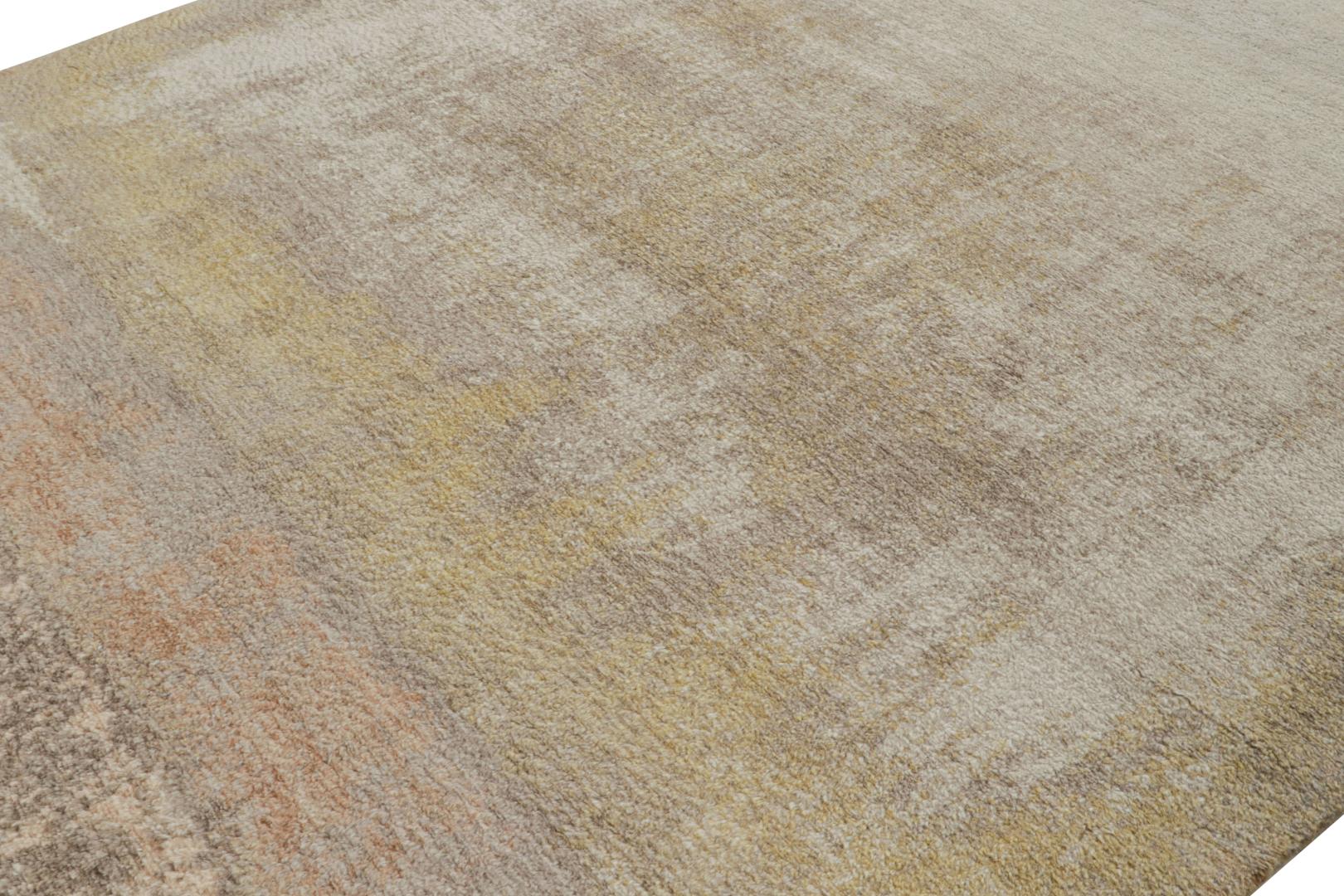 Modern Textural High Pile Rug