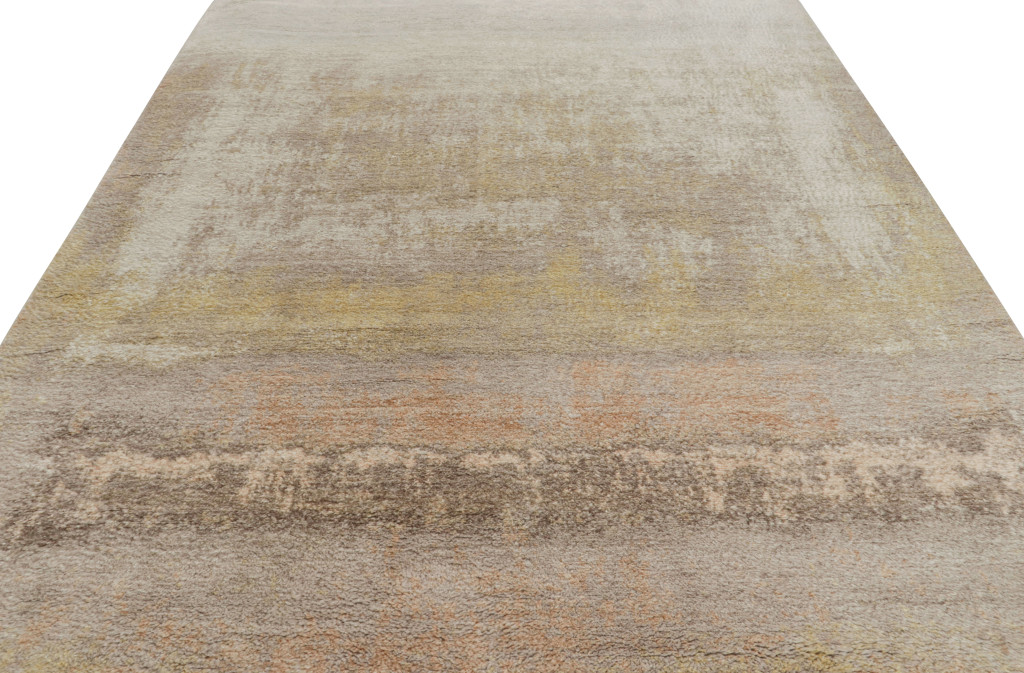 Modern Textural High Pile Rug