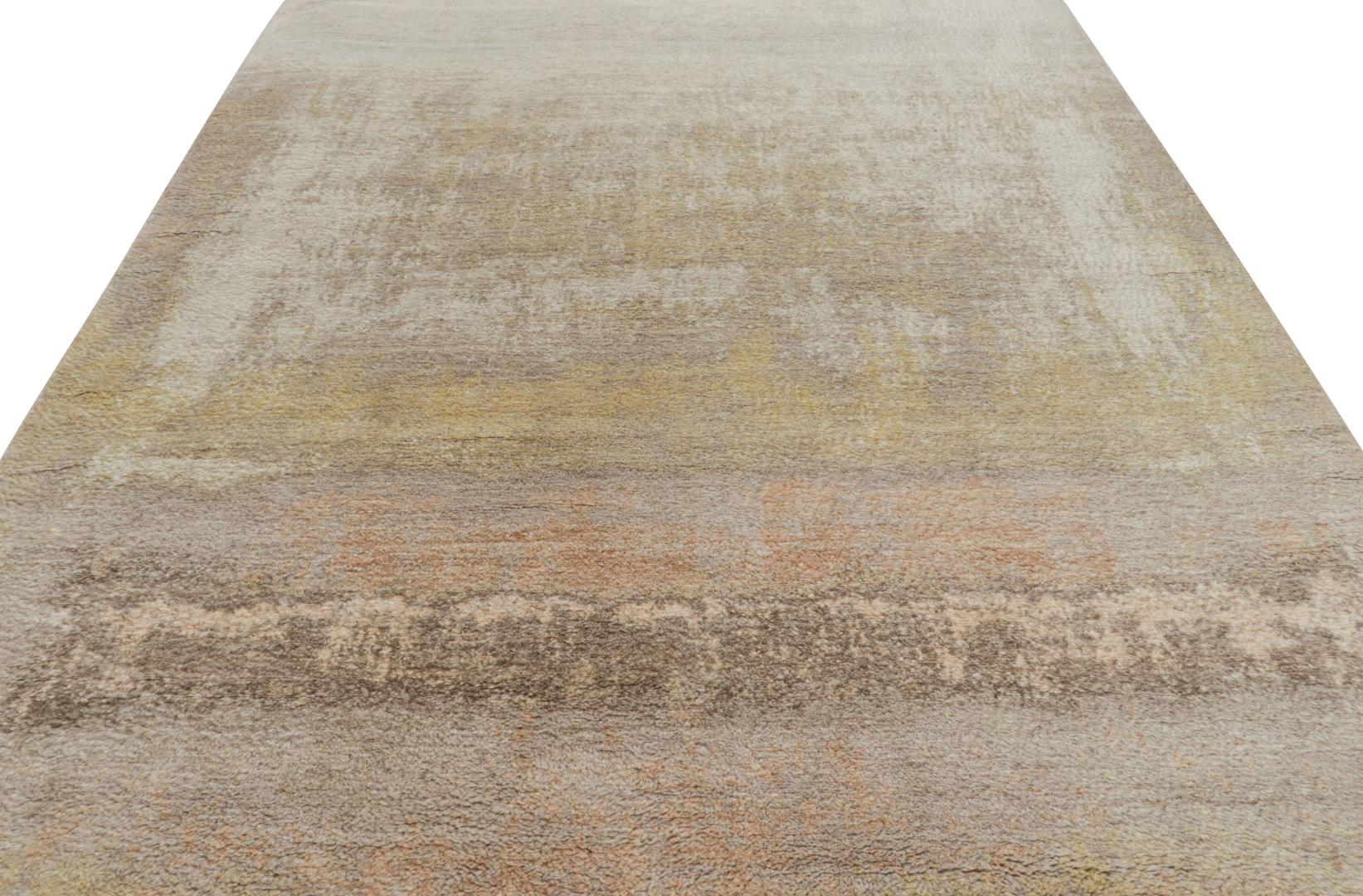 Modern Textural High Pile Rug