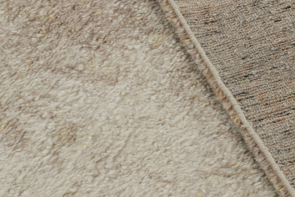 Modern Textural High Pile Rug