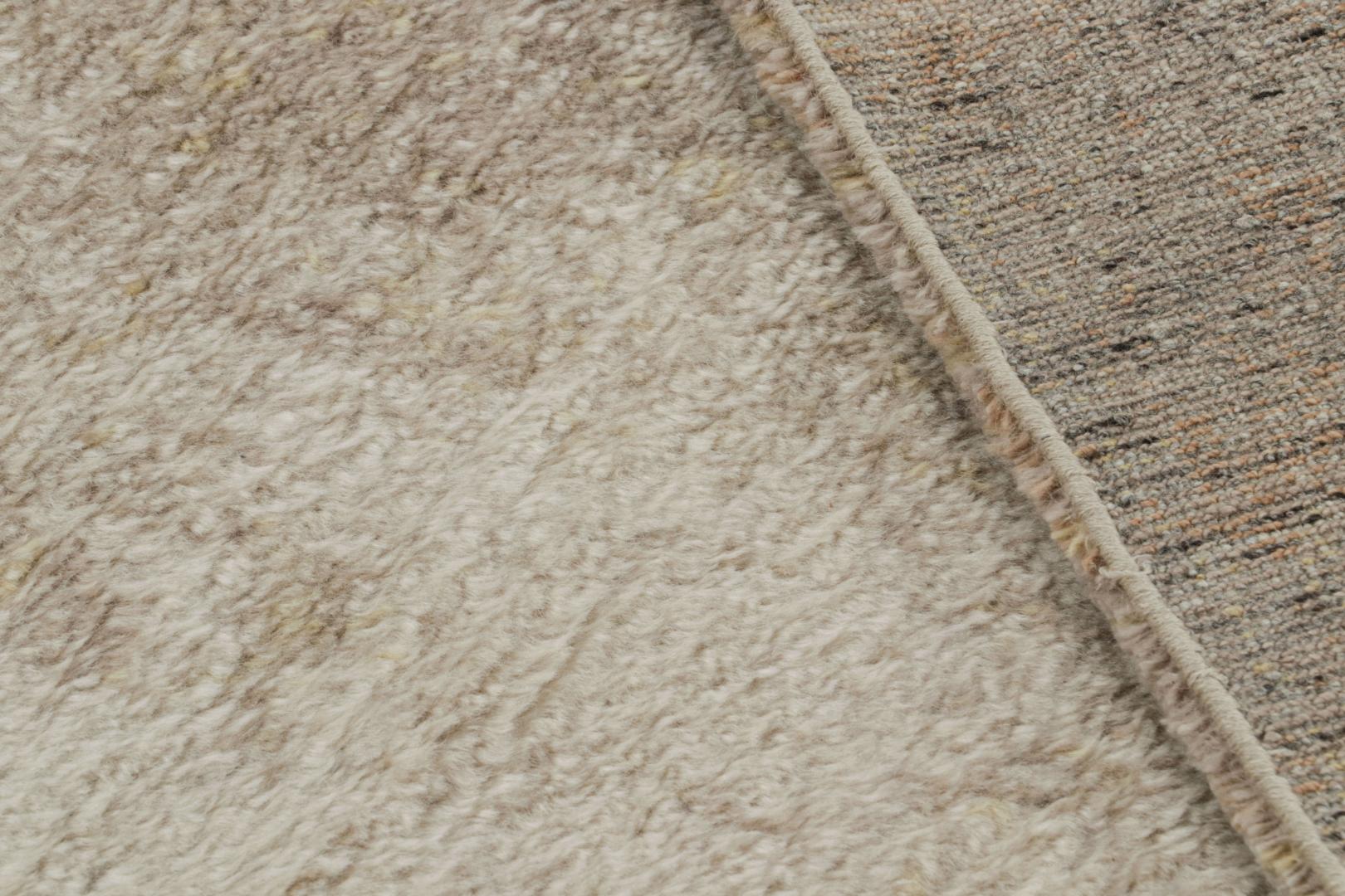 Modern Textural High Pile Rug