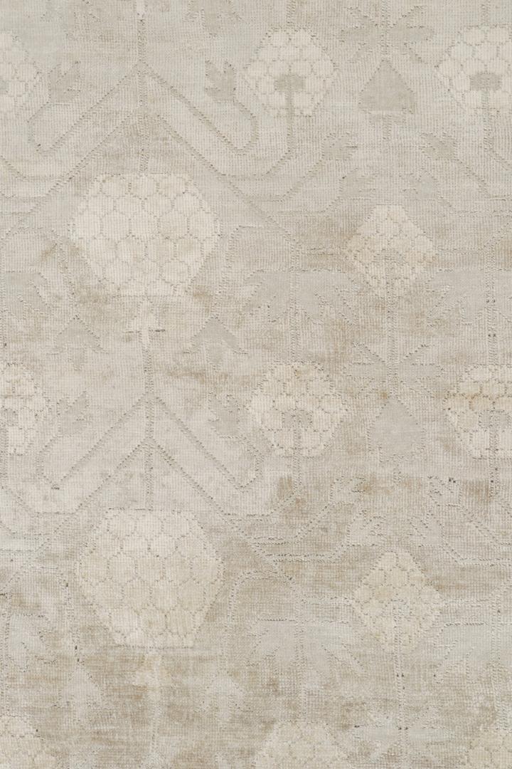 Khotan Samarkand Style Rug with Pomegranate Patterns