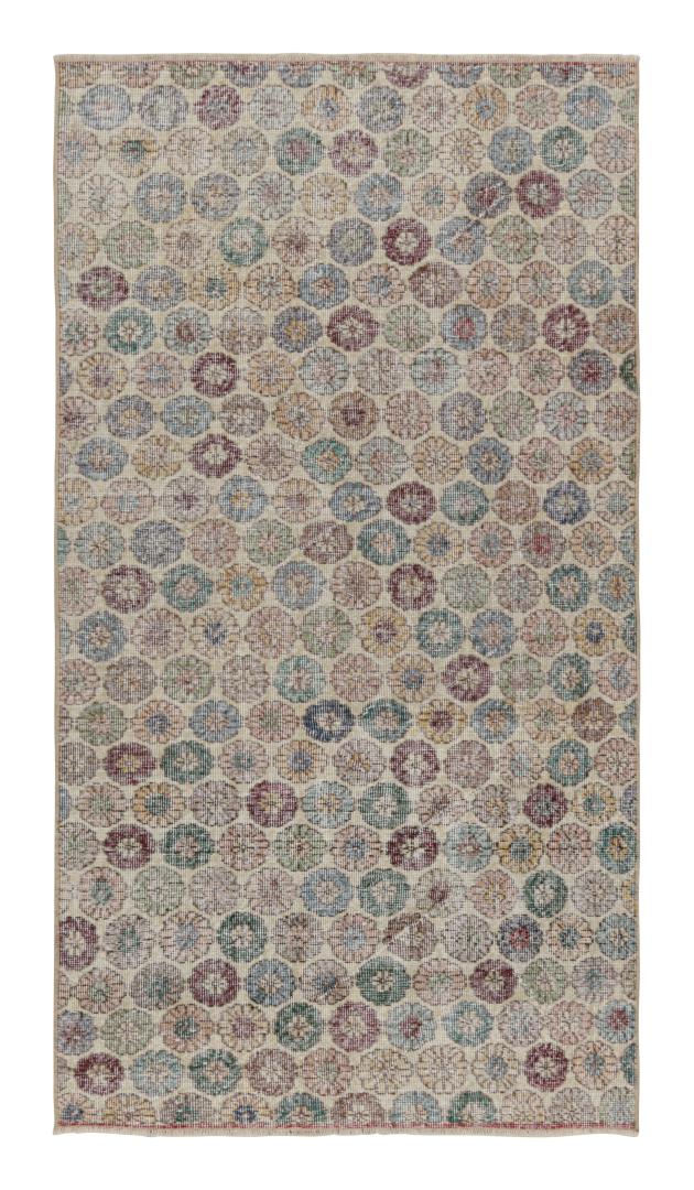 Vintage Zeki Müren Runner Rug