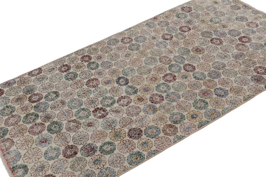 Vintage Zeki Müren Runner Rug