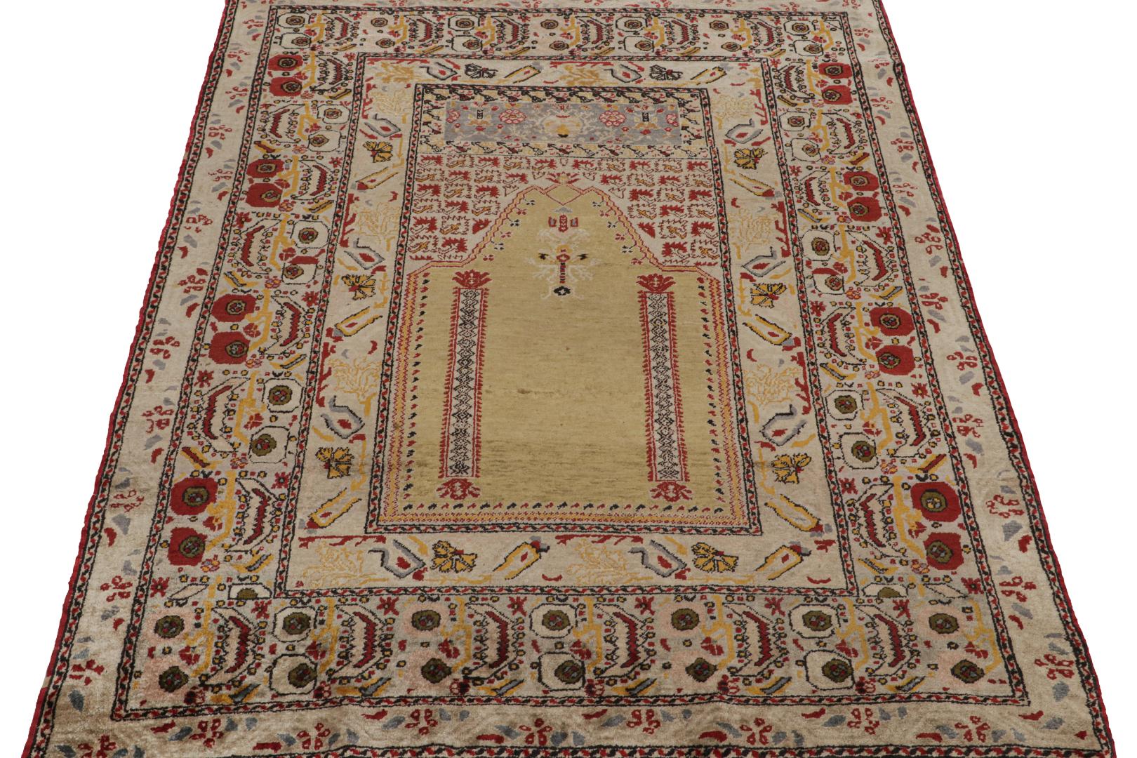 Antique Turkish Mihrab Rug