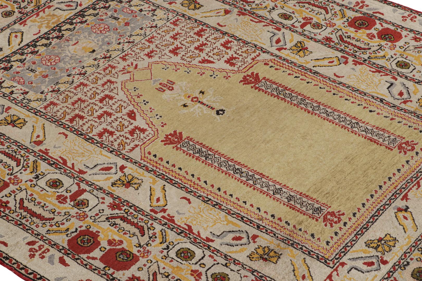 Antique Turkish Mihrab Rug