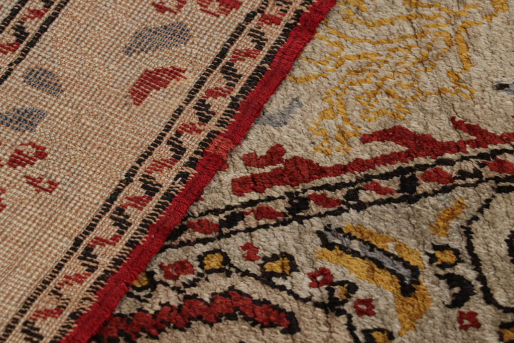Antique Turkish Mihrab Rug
