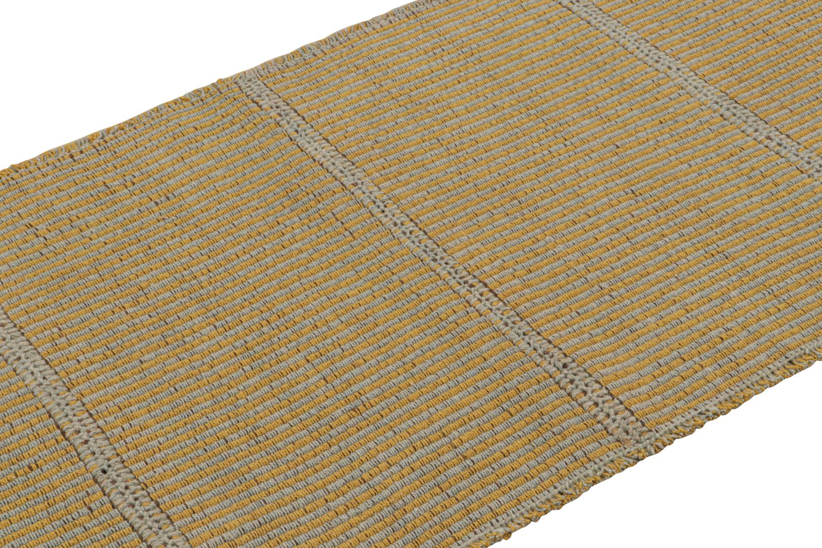 Contemporary Striped Kilim