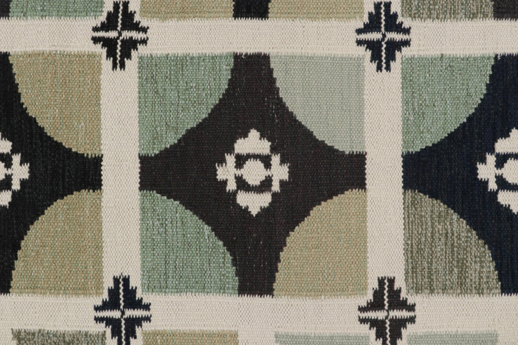 Scandinavian Rug with Geometric Patterns