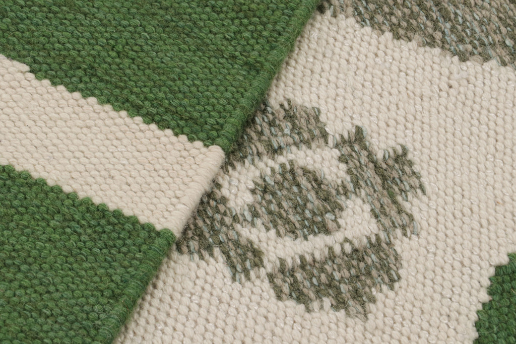 Scandinavian Rug with Geometric Patterns