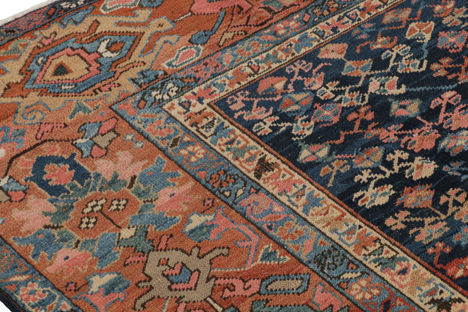 Antique Persian Bakshaish Rug