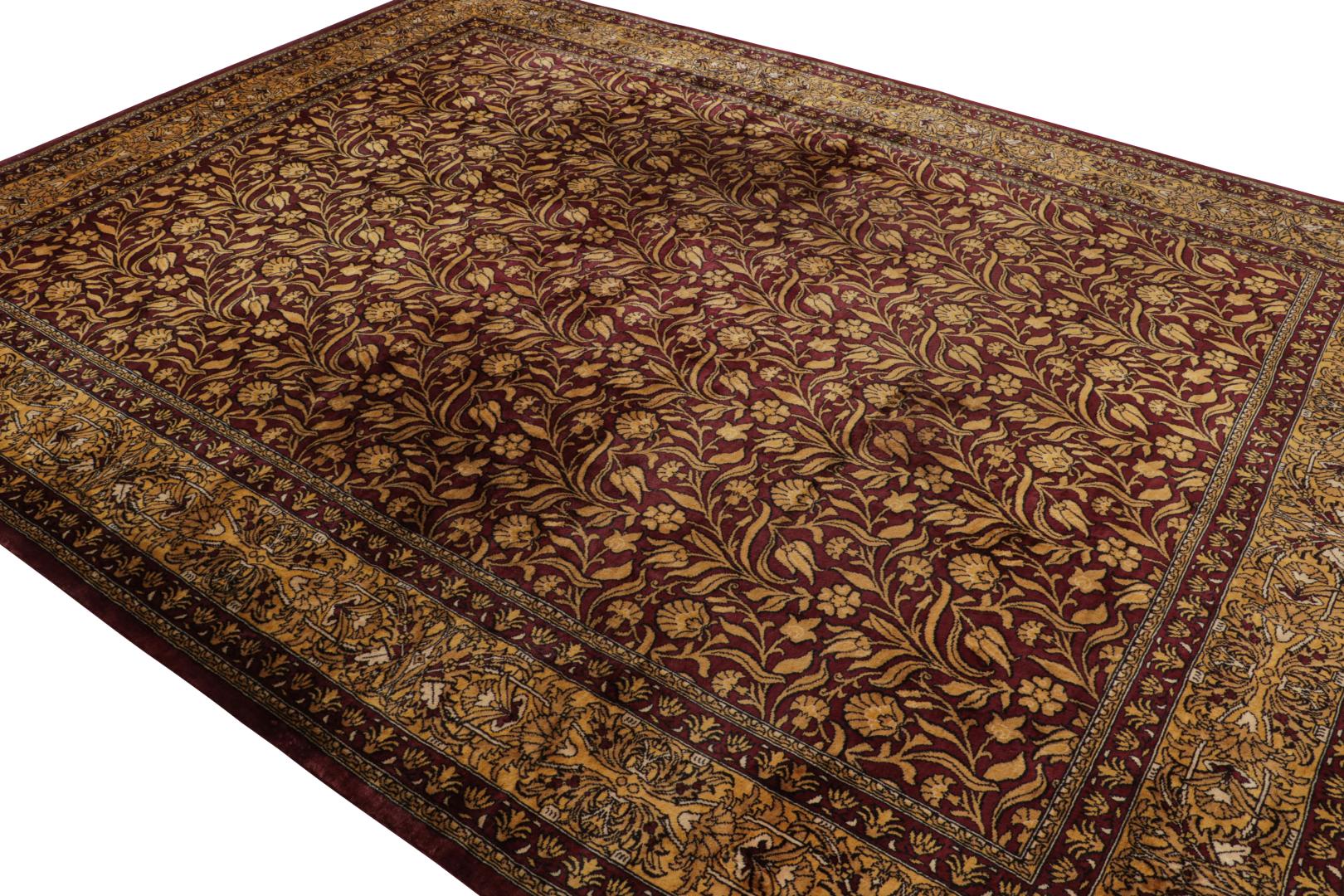 Modern Lavar Floral Rug