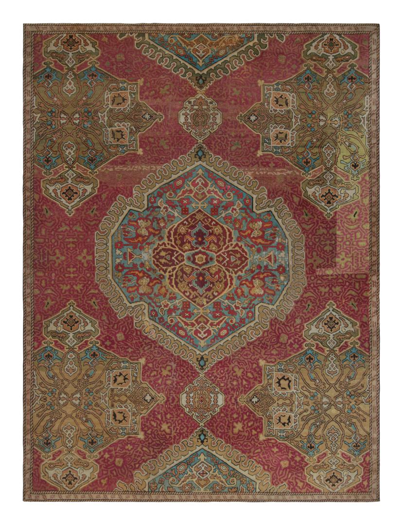 Antique Aubusson rug