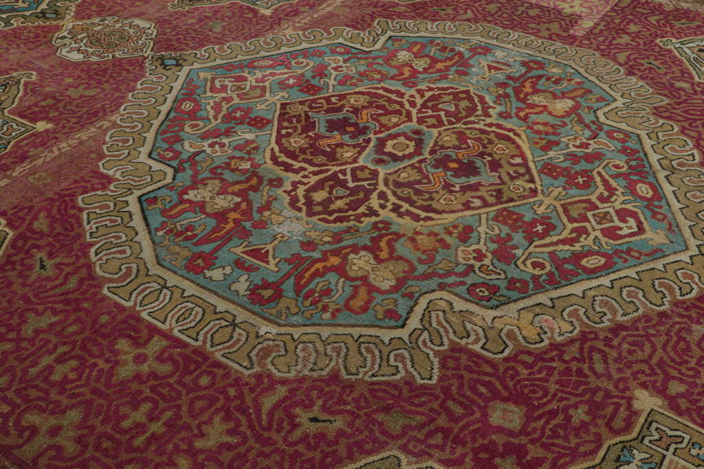 Antique Aubusson rug