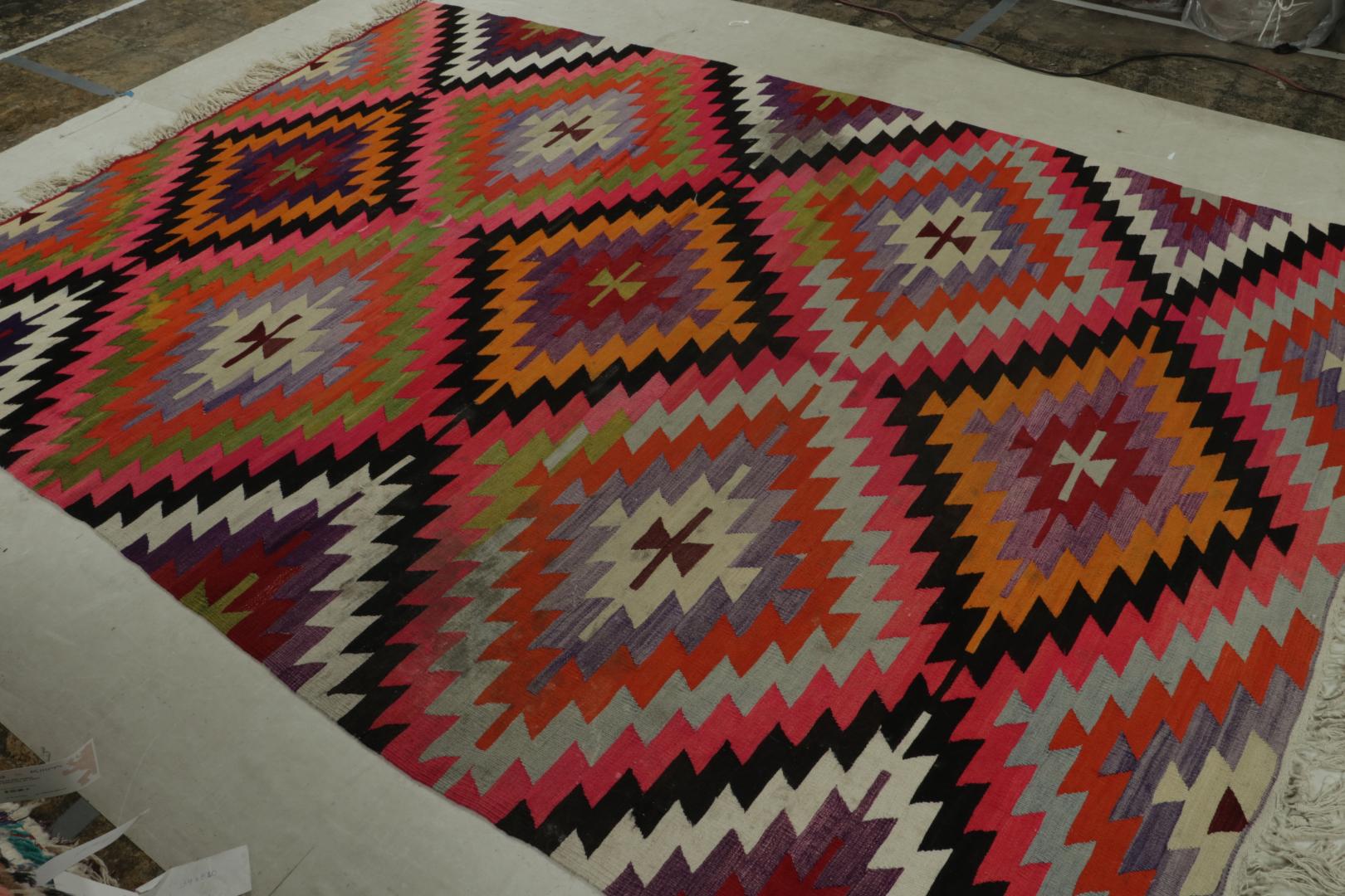 Before Cleaning Kilims 1