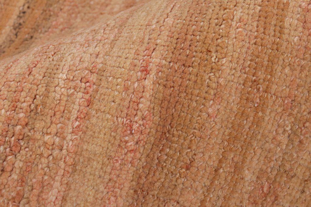 Modern Textural Striped Rug
