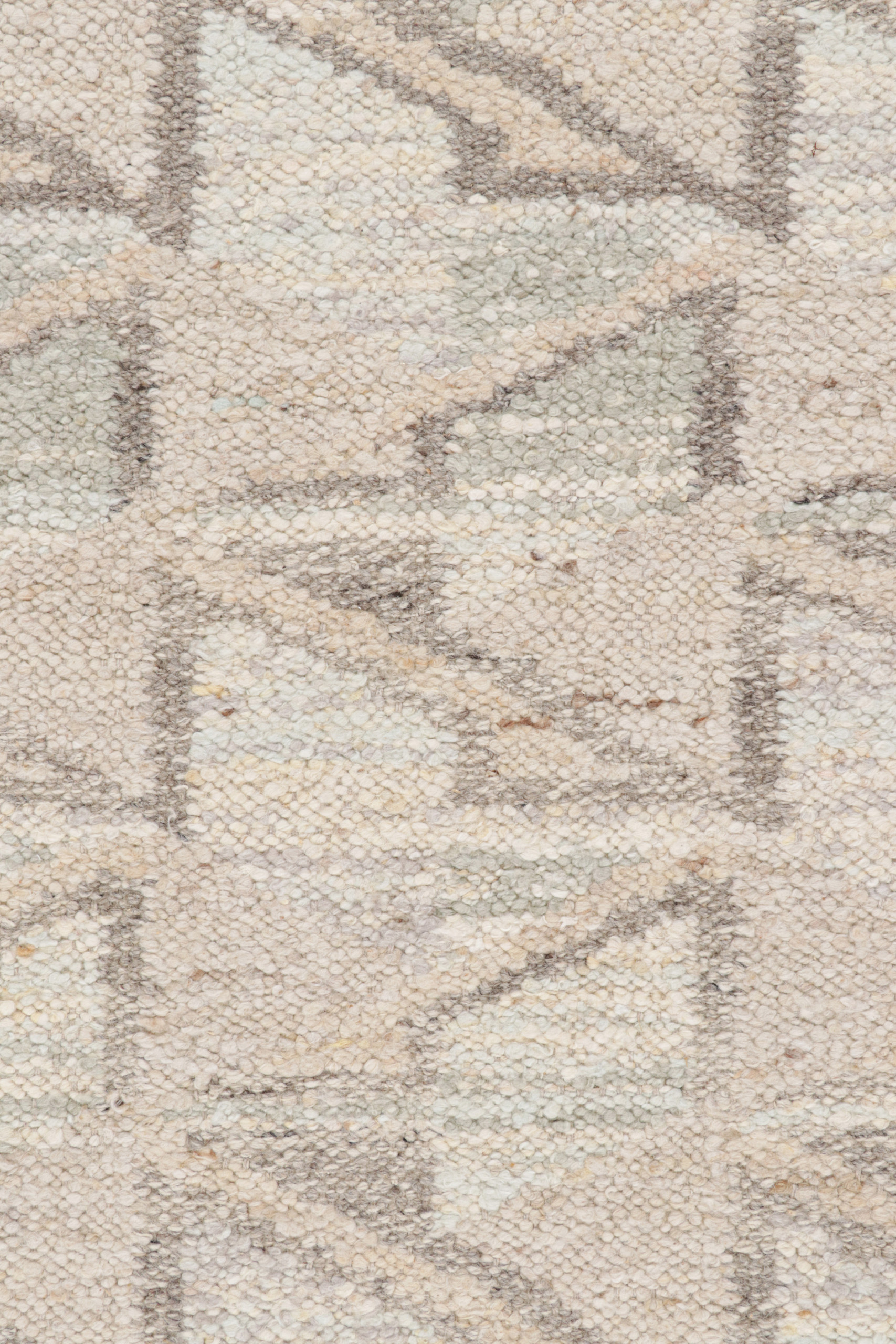 Scandinavian Rug with Geometric Patterns
