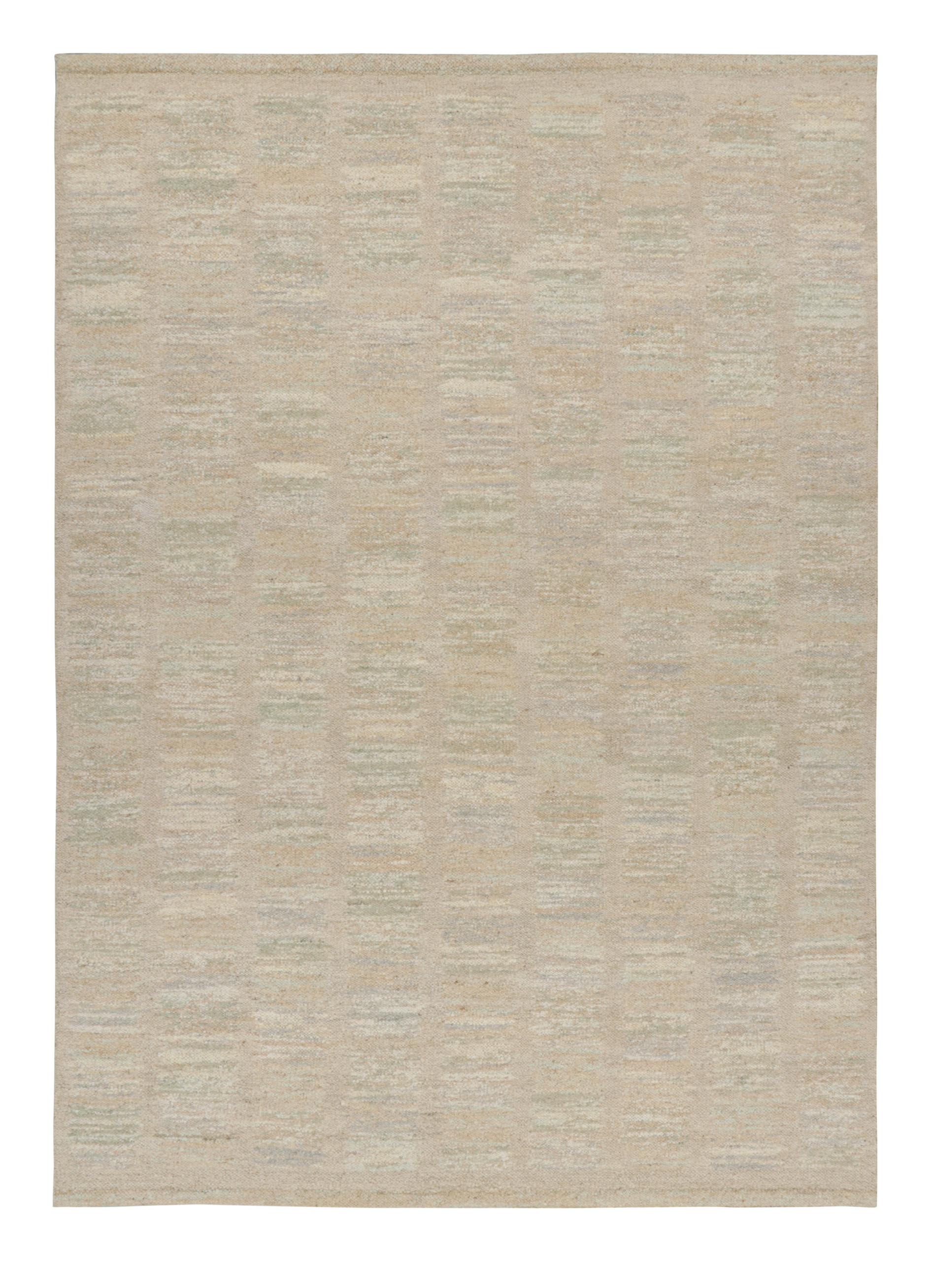 Scandinavian Rug with Geometric Patterns