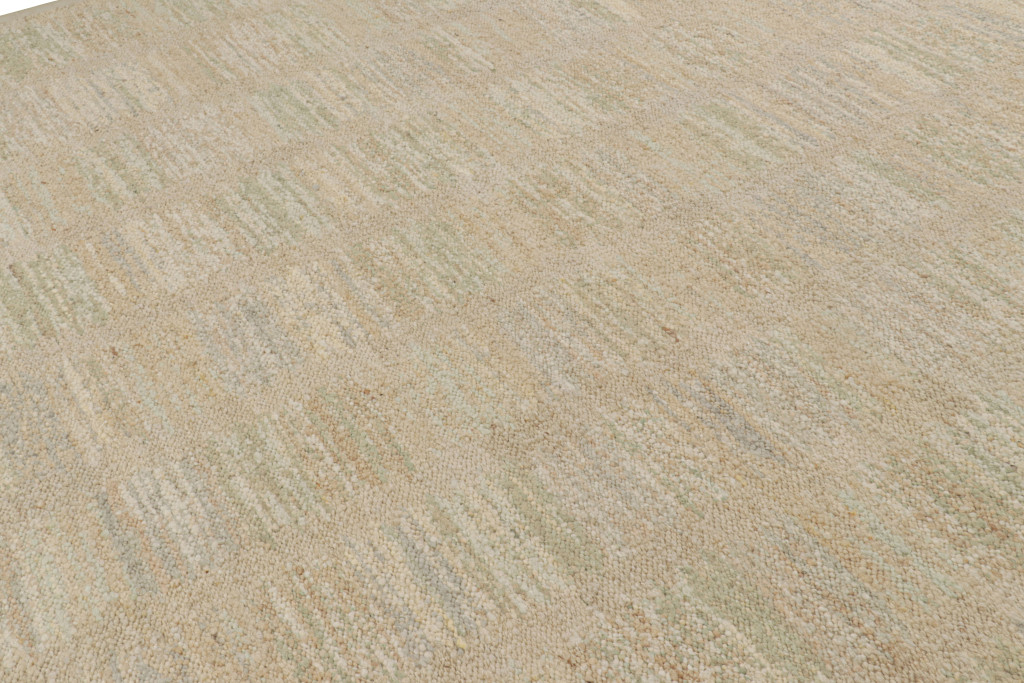 Scandinavian Rug with Geometric Patterns