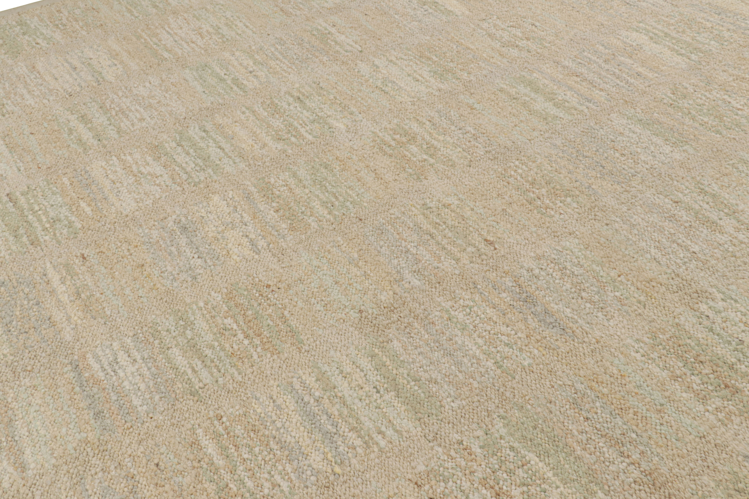 Scandinavian Rug with Geometric Patterns
