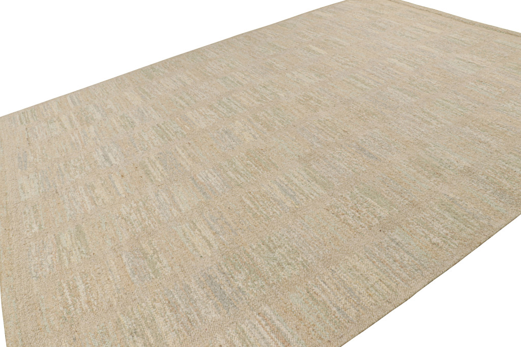 Scandinavian Rug with Geometric Patterns