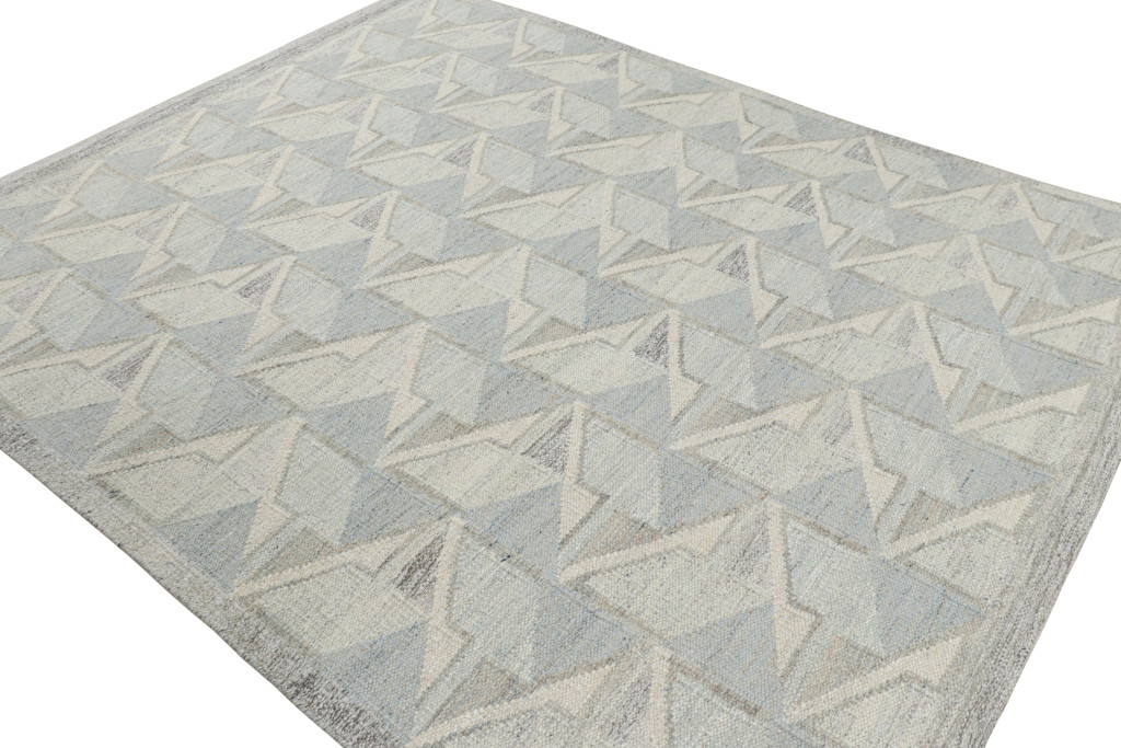 Scandinavian Rug with Geometric Patterns