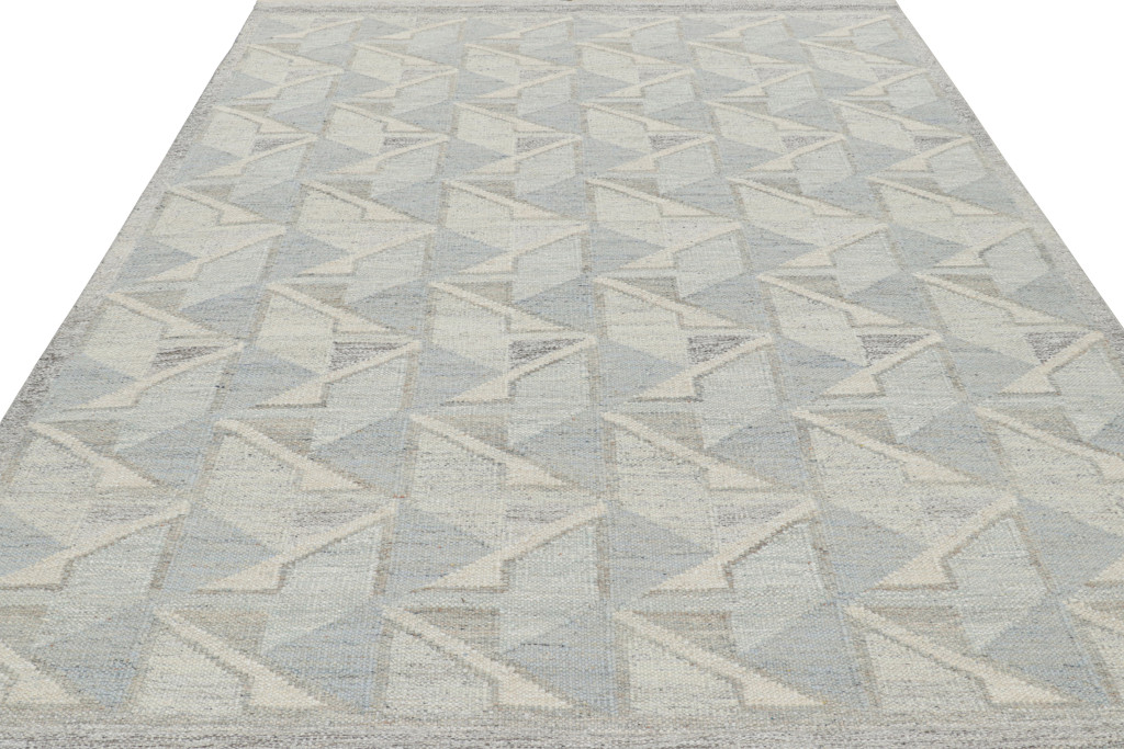 Scandinavian Rug with Geometric Patterns